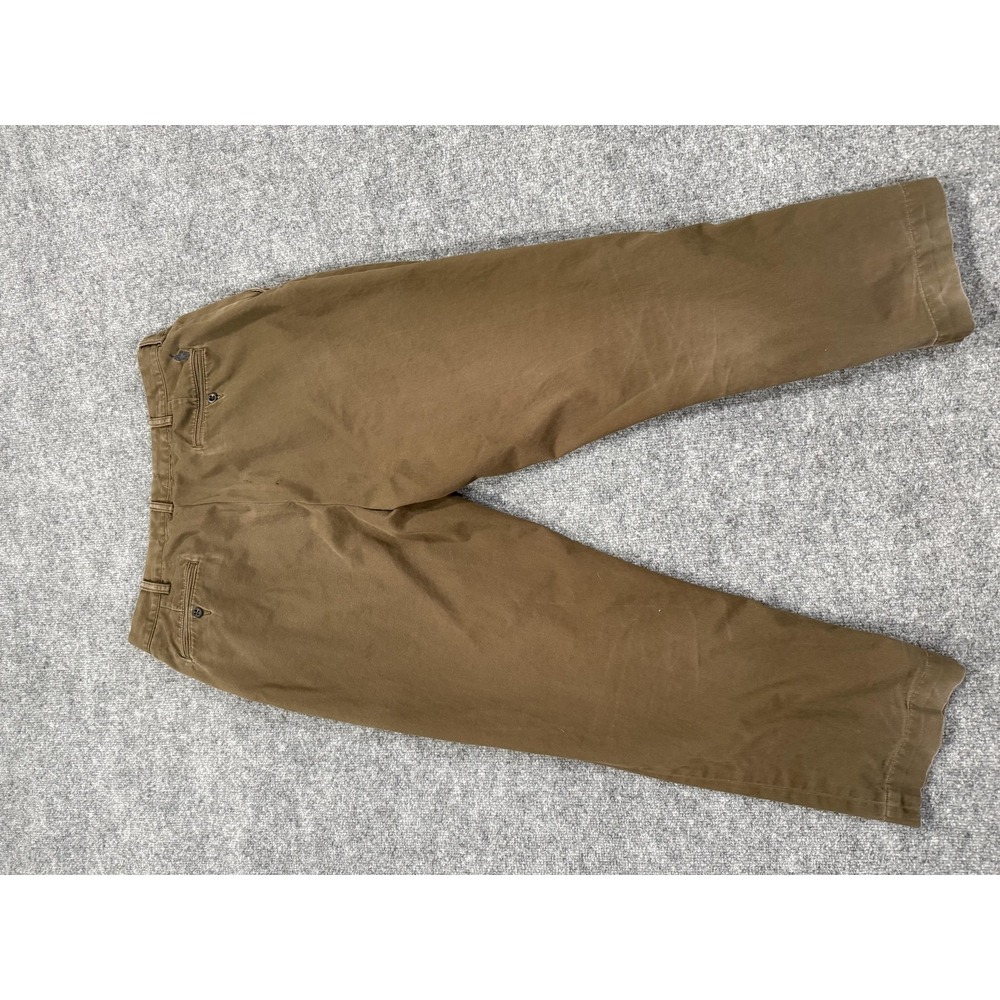 Polo Ralph Lauren Pants Mens 38x30 Brown Chino Flat‎ Front Straight Leg Casual - Picture 7 of 9